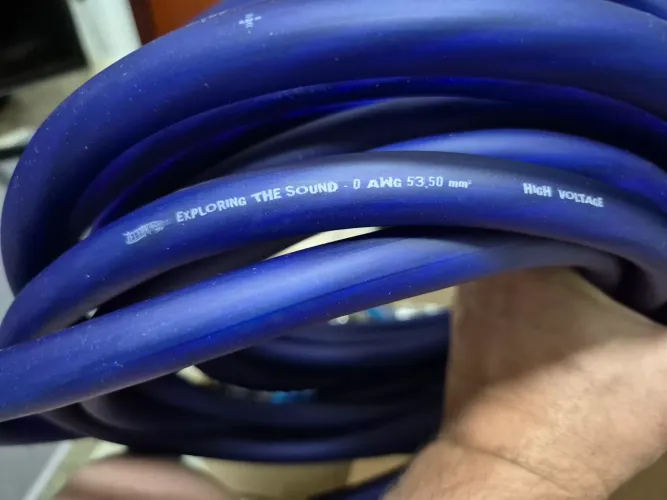Cabo energia Tecnoise 0awg 53mm