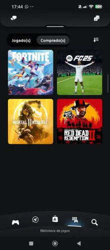 Conta Playstation