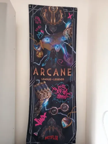 Bandeira Arcane netflix- Tudum netflix