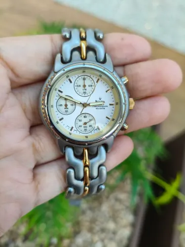 Relógio Bulova Vintage Sports Cronograph Suiço