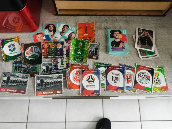 Figurinhas da copa do mundo 2026.