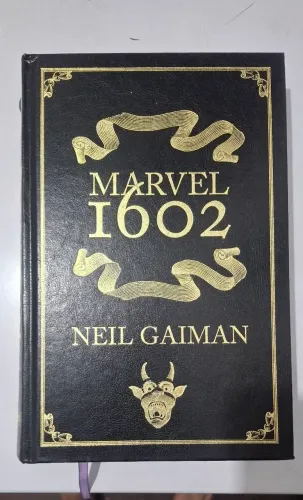 Grimório 1602 Neil Gaiman Marvel Panini