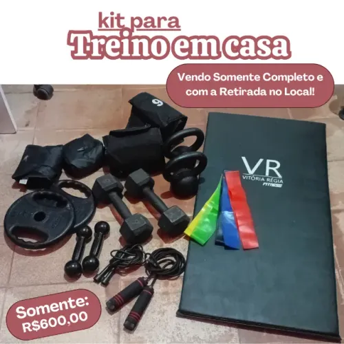 KIT TREINO COMPLETO - MUSCULAÇÃO & FUNCIONAL