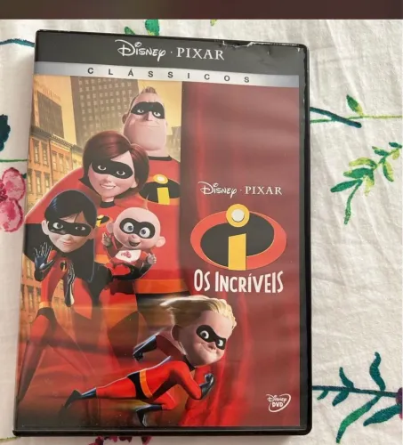 dvd os incríveis, em ótimo estado. original.
