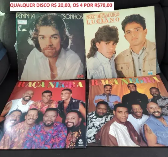 DISCO DE VINIL LP - VALORES NA IMAGEM