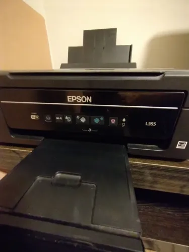 Impressora Multifuncional Epson EcoTank L355 Wi-Fi Tanque de Tinta