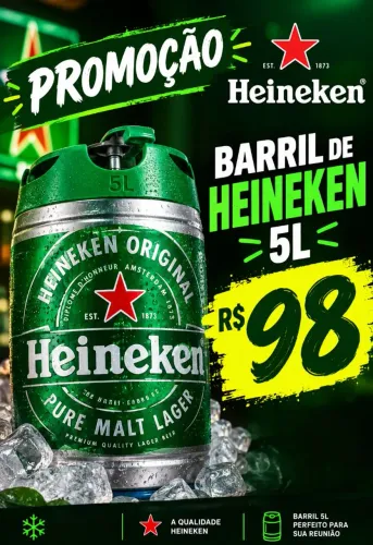Heineken 5l Barril