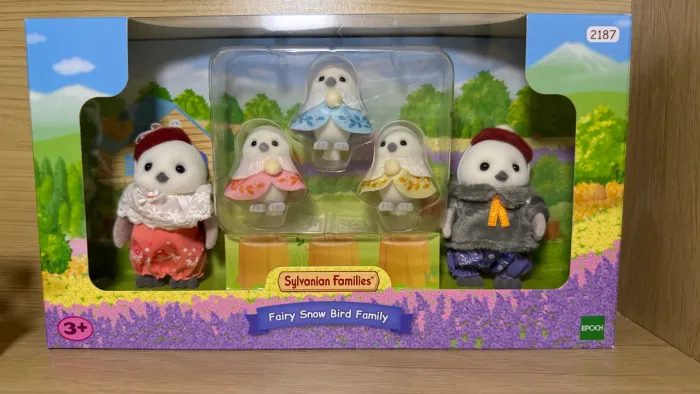 Sylvanian Families - Fairy Snow Bird Family (Shimaenaga)