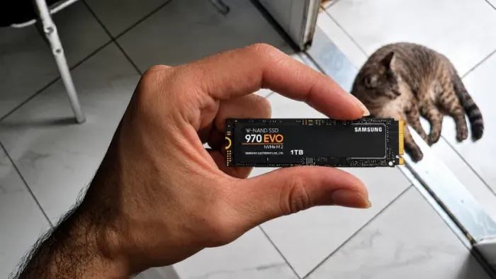 SSD 1TB Nvme Samsung Evo 970 Leitura 3,400 MB/s Escrita 2,500 MB/s Gen 3.0
