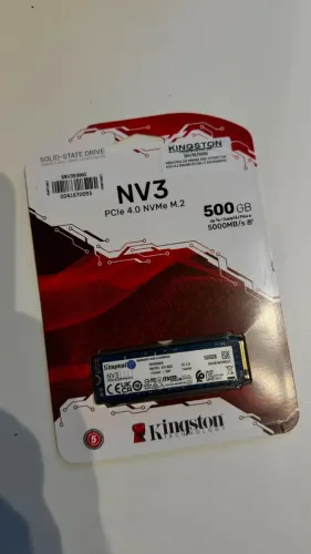 SSD NVME KINGSTON NV3 500GB (LACRADO)