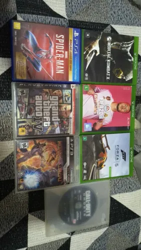 Jogos de Playstation e Xbox *ler a descrição*