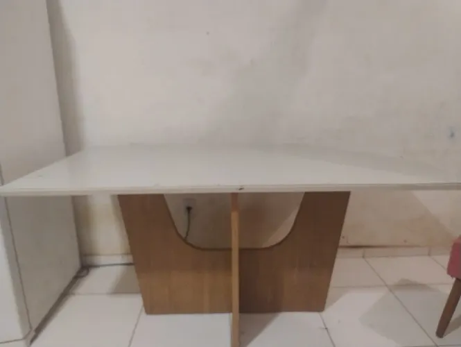 Mesa tampo vidro