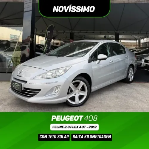 Peugeot 408 Sedan Feline 2.0 Flex 16V 4P Aut. 2012