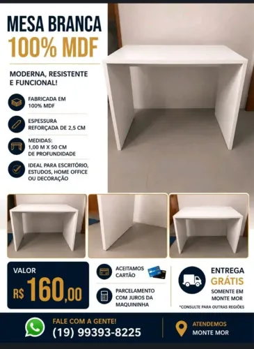 Mesa de escritório ( escrivaninha)