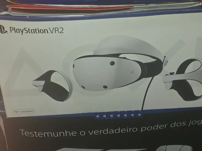 PlayStation VR2 para PS5 completo e em estado impecável