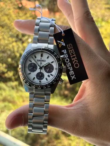 Relógio Seiko Speedtimer Panda SSC961J