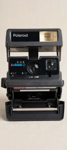 polaroid 636 closeup vintage estado de nova reliquia anos 90