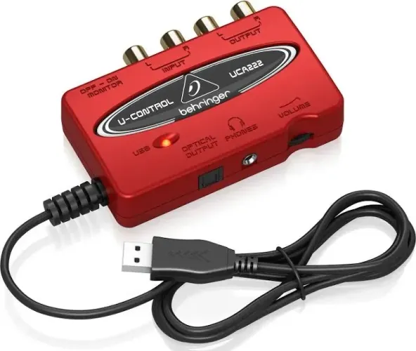 Interface de áudio USB - Behringer UCA222