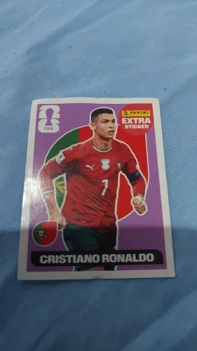 FIGURINHA  CRISTIANO RONALDO EXTRA