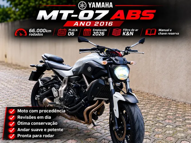 Yamaha MT07 ABS EXTRA!!!
