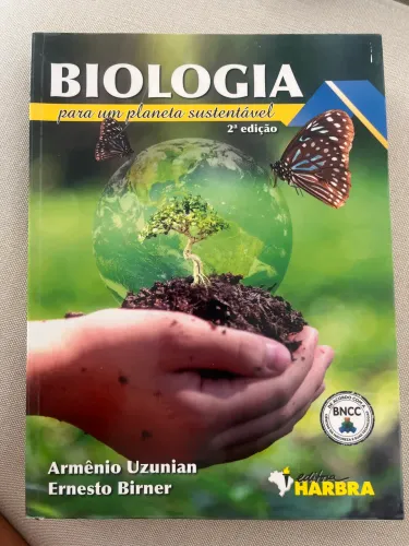 Livro Biologia, editora Harbra