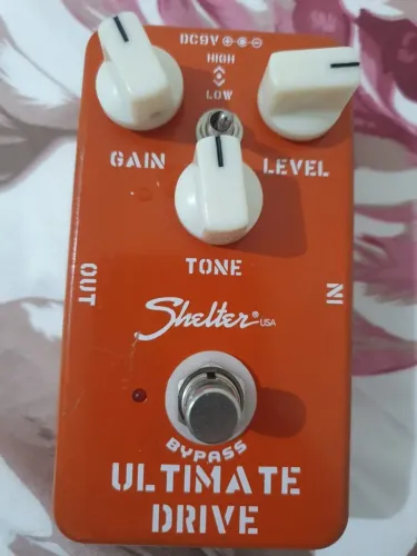 Pedal Guitarra Overdrive Shelter Ultimate Drive Sud Tipo Ocd