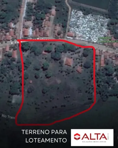 Venda Área com Casa e Amplo Terreno no Trairi/CE 