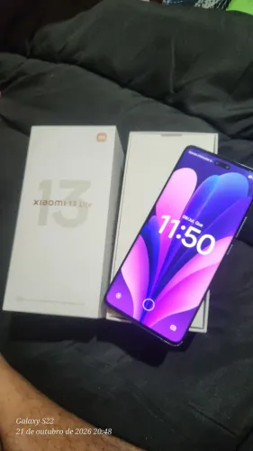 Redmi 13 lite 256gb 8+4 ram uma maquina