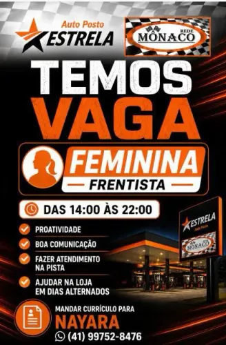 Vaga disponível 