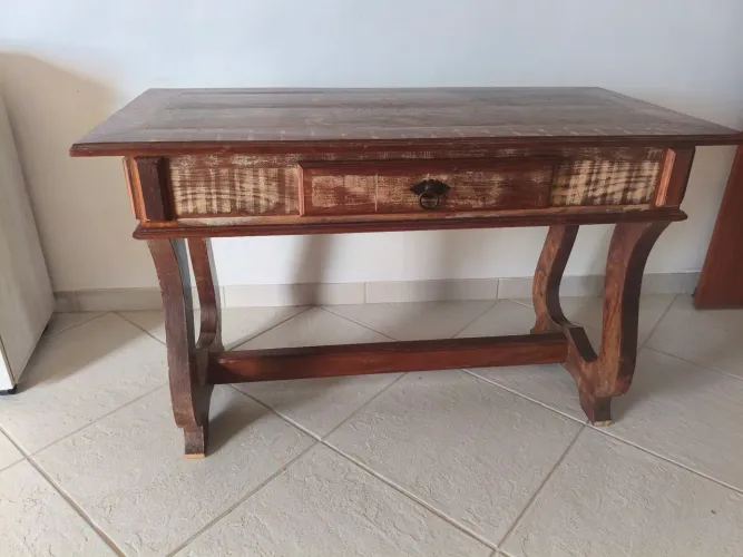 Escrivaninha madeira maciça