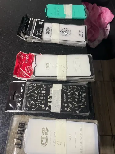 Lote Películas para Celular Variadas 3D 9D Cerâmica (iPhone, Samsung, Motorola, Xiaomi)