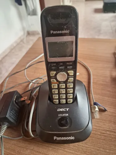 Telefone Sem Fio Panasonic KX-TG4011 - Tecnologia DECT 6.0