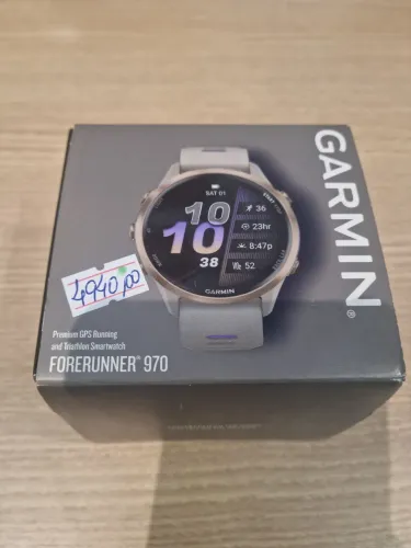 Garmin forerunner 970 Roxo francês 47mm