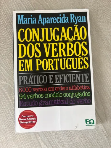 Livro A conjugação dos verbos em português ?