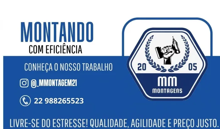 Montador de móveis Realengo atendimento todos os bairros do RJ