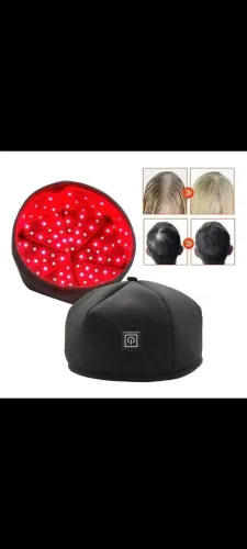Boné Capacete Laser Led Calvície Infravermelho Cabelo