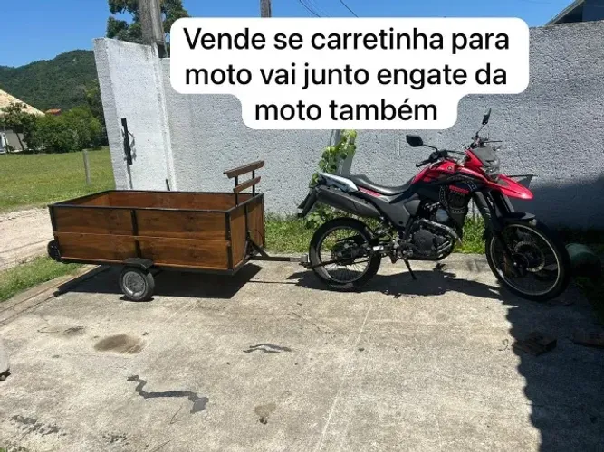 Carretinha de moto/bicicleta