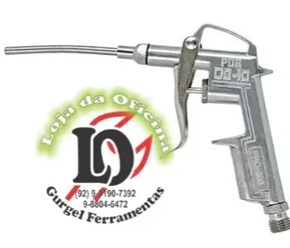Pistola de Ar para Limpeza bico de ar longo- PDR