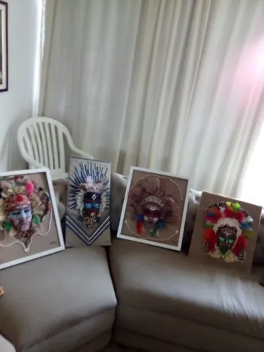 Lindas telas indígenas arte indios