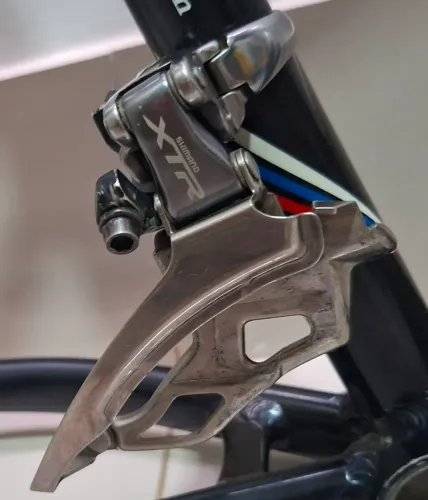 Cambio dianteiro shimano xtr 3v