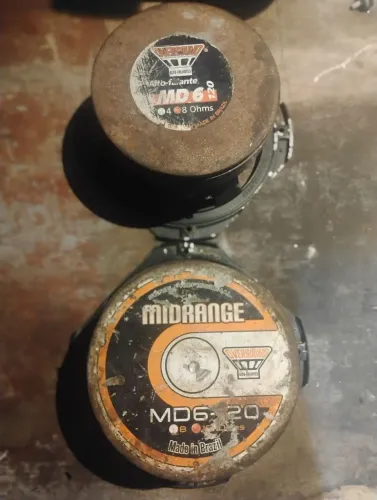 Par auto falante Midrange oversoud 6 polegadas para reparo 