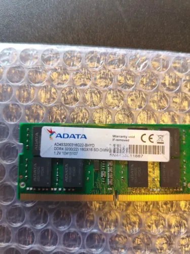 Memória ram ddr4 16 gb