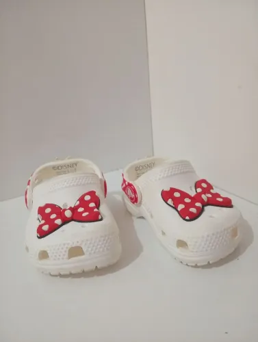 Sandália Crocs Infantil Original Disney Minnie Mouse - Tam C4