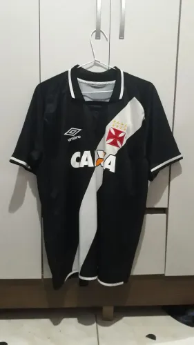 Camisa Oficial Vasco 2017/18 XGG com detalhes