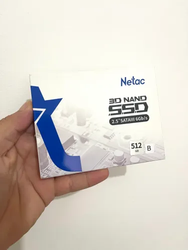 SSD 512GB SATA III NETAC - ORIGINAL LACRADO