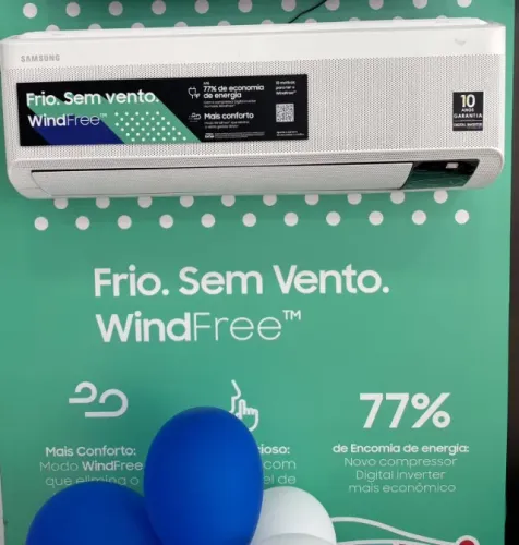 Ar Condicionado Split Samsung Bivolt 110/220v Inverter 12.000 Btu's