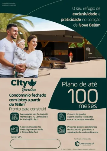 Oportunidade de Lote em Condomínio de Alto Padrão .- Belém - PA