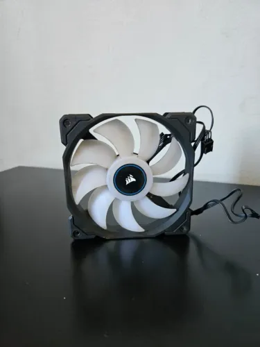 Cooler Corsair, LED Azul 120mm - USADO