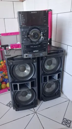Som Sony 700w com defeito