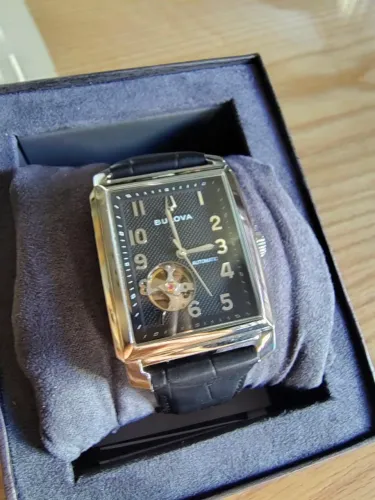 Relogio Bulova Sutton Automático Preto